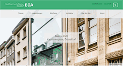 Desktop Screenshot of bda-duesseldorf.de